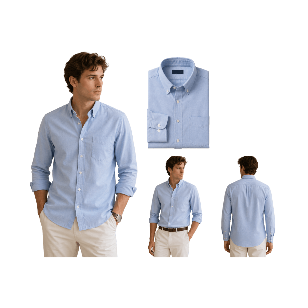 Bastien Relaxed Oxford Shirt alternate view