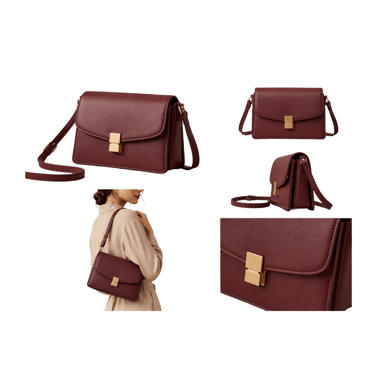Celestine Structured Shoulder Bag alternate view