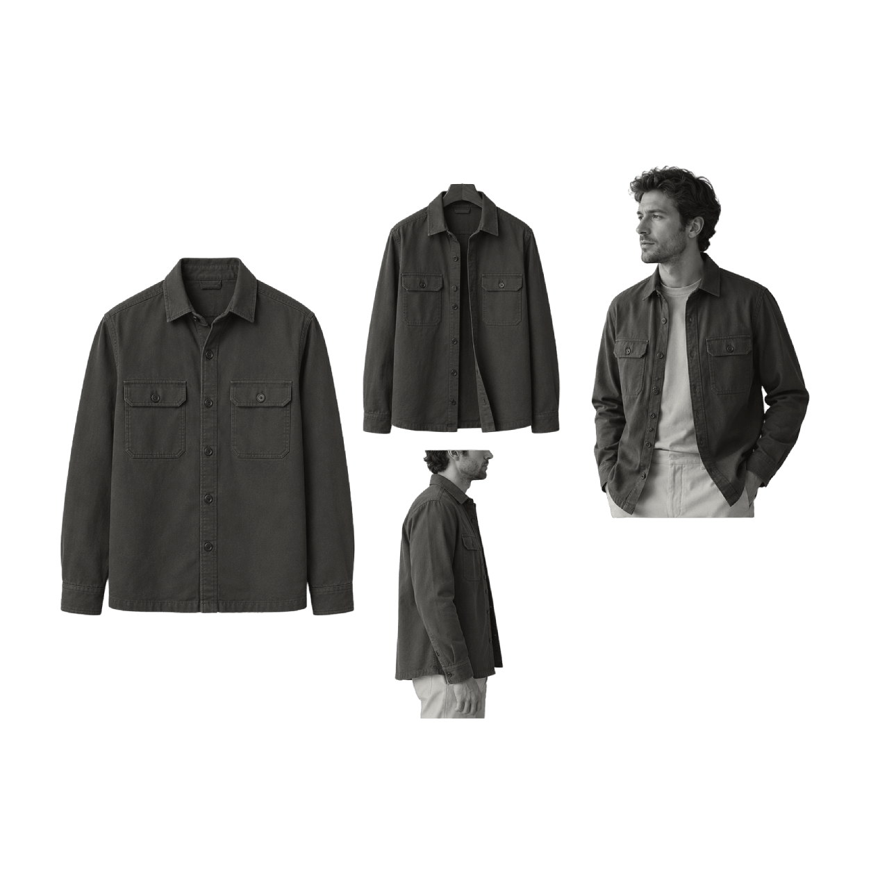 Theron Utility Overshirt