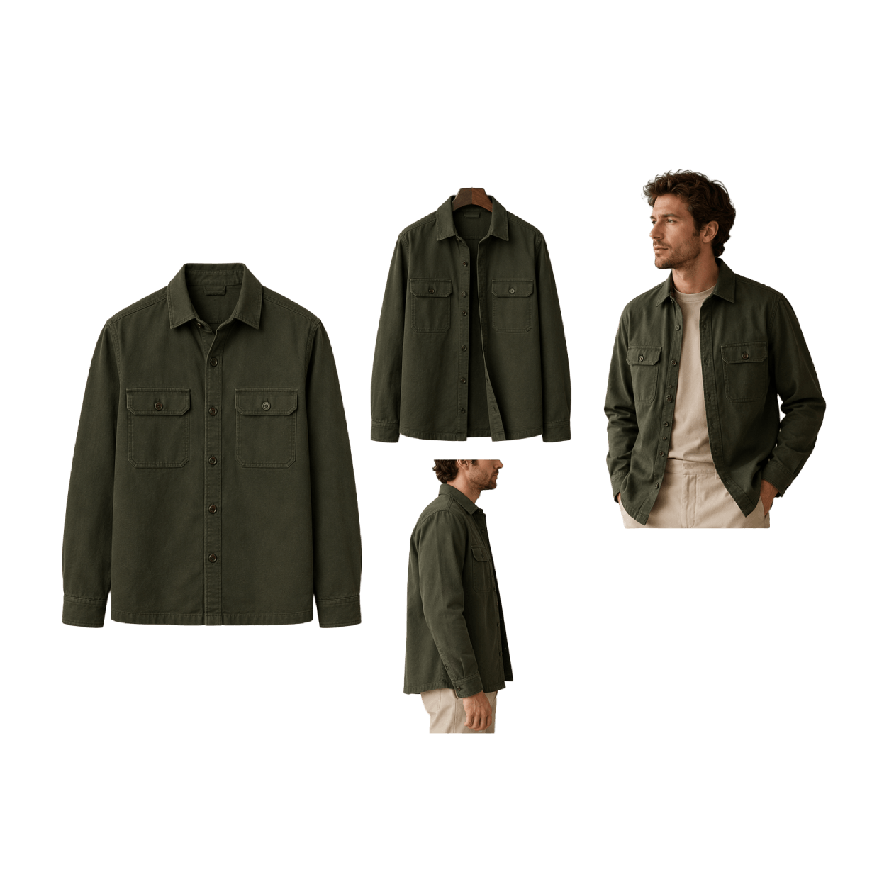 Theron Utility Overshirt alternate view